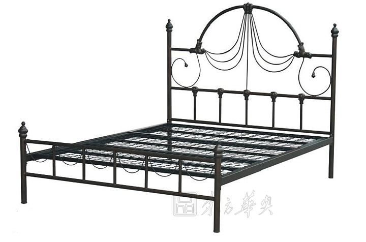 School Furniture|Apartment Bed|Office Furniture||铁艺双人床,铁架床, CG-AI28