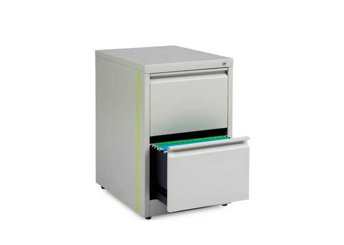 鋼制家具|抽屜柜、卡箱|辦公家具|豎向兩抽柜|文件柜