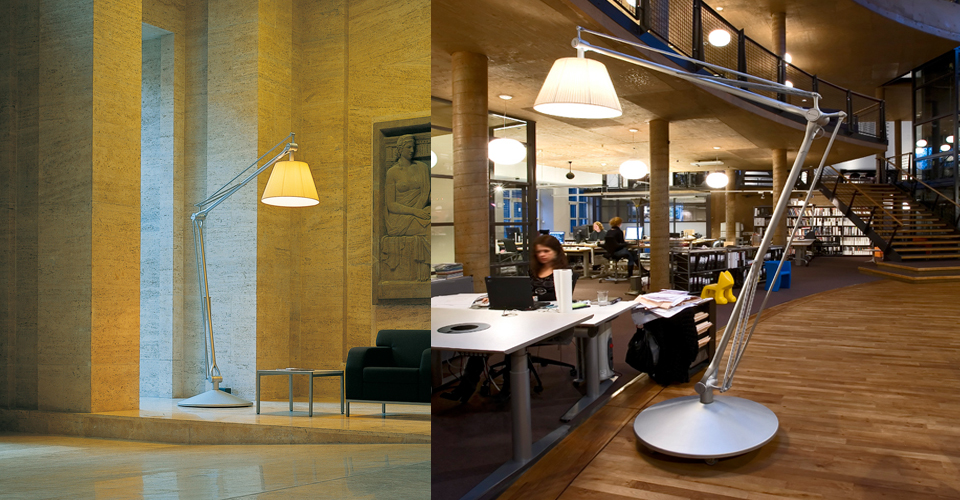 現代經典燈飾|落地燈|辦公家具|FLOS Superarchimoon FOOR LAMP落地燈