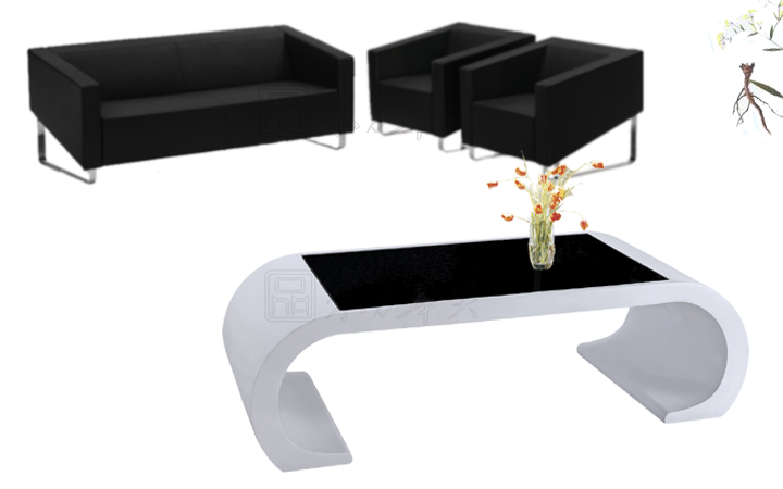 辦公沙發(fā)|玻璃茶幾|辦公家具|玻璃茶幾|特色茶幾