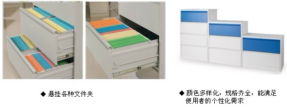 鋼制家具|抽屜柜、卡箱|辦公家具|橫向二抽柜|文件柜