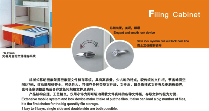鋼制家具|密集柜|辦公家具|機械式移動密集柜|密集柜、密集架、檔案密集柜