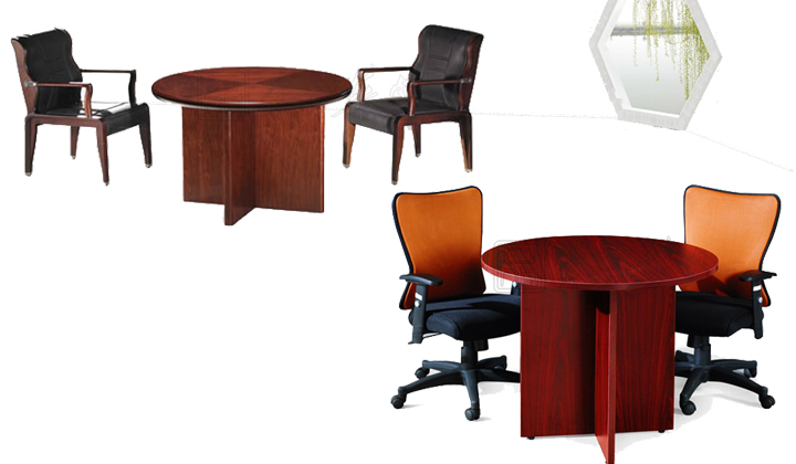 實木洽談臺