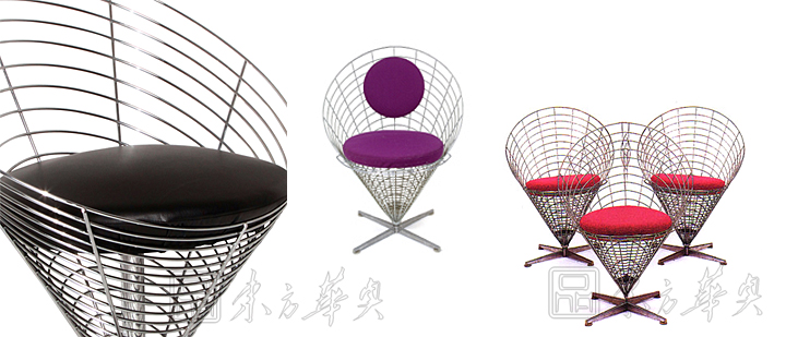 現代經典休閑椅|鋼絲休閑椅|辦公家具|錐形椅|心形椅,錐形椅,鋼絲椅,網椅