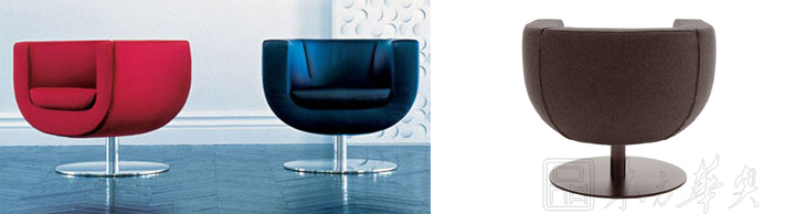 現(xiàn)代經(jīng)典休閑椅|布面休閑椅|辦公家具|郁金香杯形椅|休閑椅|布面休閑椅