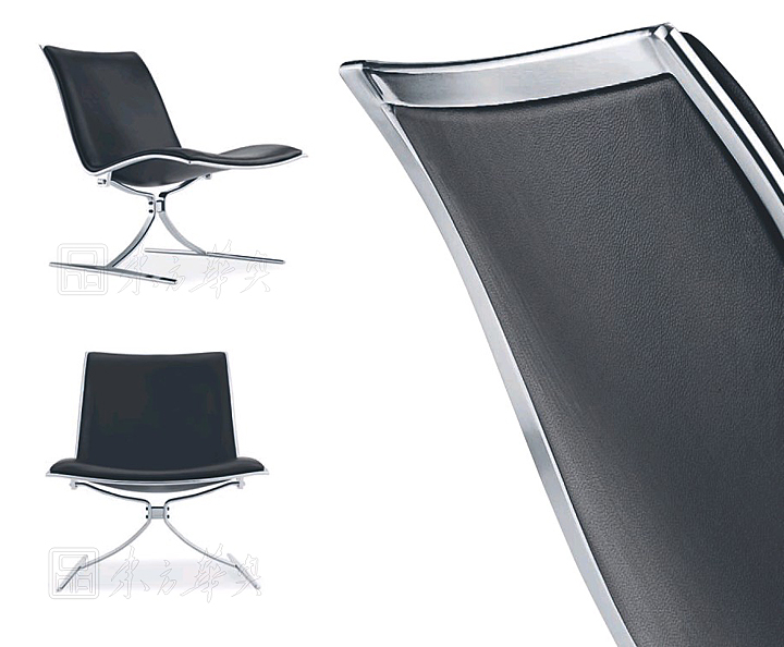 現代經典休閑椅|真皮休閑椅|辦公家具|溜冰休閑椅