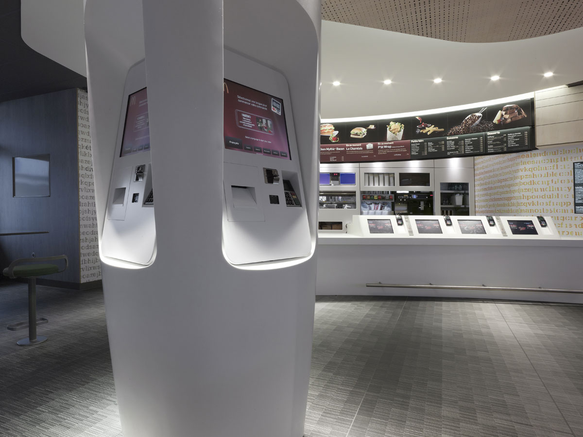 麥當勞餐廳家具設計